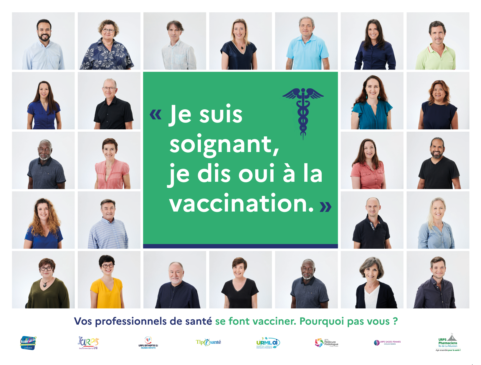 Covid 19 : Je Suis Soignant, Je Dis Oui à La Vaccination ! | Agence ...