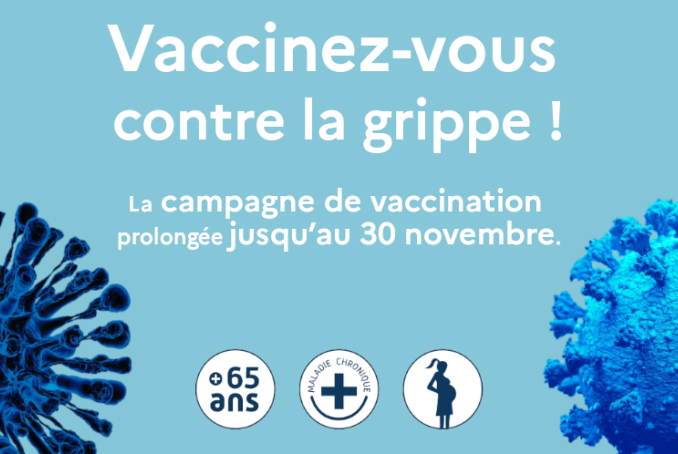 Epidémie de grippe à La Réunion : vaccinez-vous jusqu'au 30 novembre !